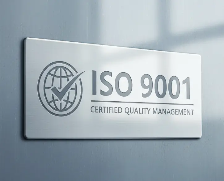 Екип обсъжда внедряването на система за управление на качеството по стандарт ISO 9001